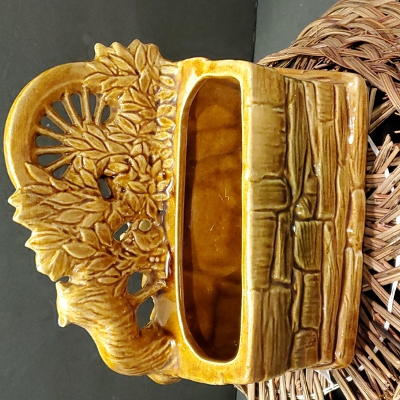 VINTAGE McCoy Pottery dog/cat letter holder - Picture 3 of 8